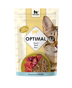 CAT OPTIMAL POUCH BUEY 85 gr.